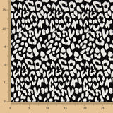 Gestrickte Viskose Wild Schwarz - Ribes y Casals