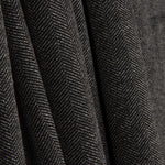 Vigoré-Fischgrat-Maschenware, grau und schwarz, bi-elastisch - Ribes y Casals