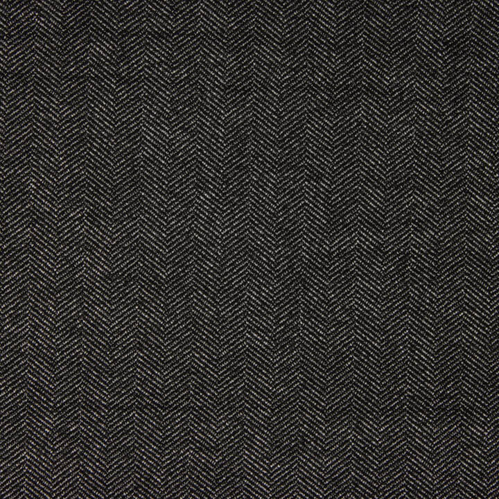 Vigoré-Fischgrat-Maschenware, grau und schwarz, bi-elastisch - Ribes y Casals