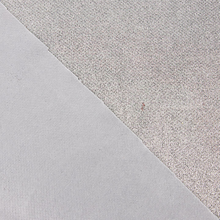Graue Lamé-Glitzer-Maschenware - Ribes y Casals