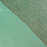 Lamé-Maschenware mit Glitzer in Wassergrün - Ribes y Casals