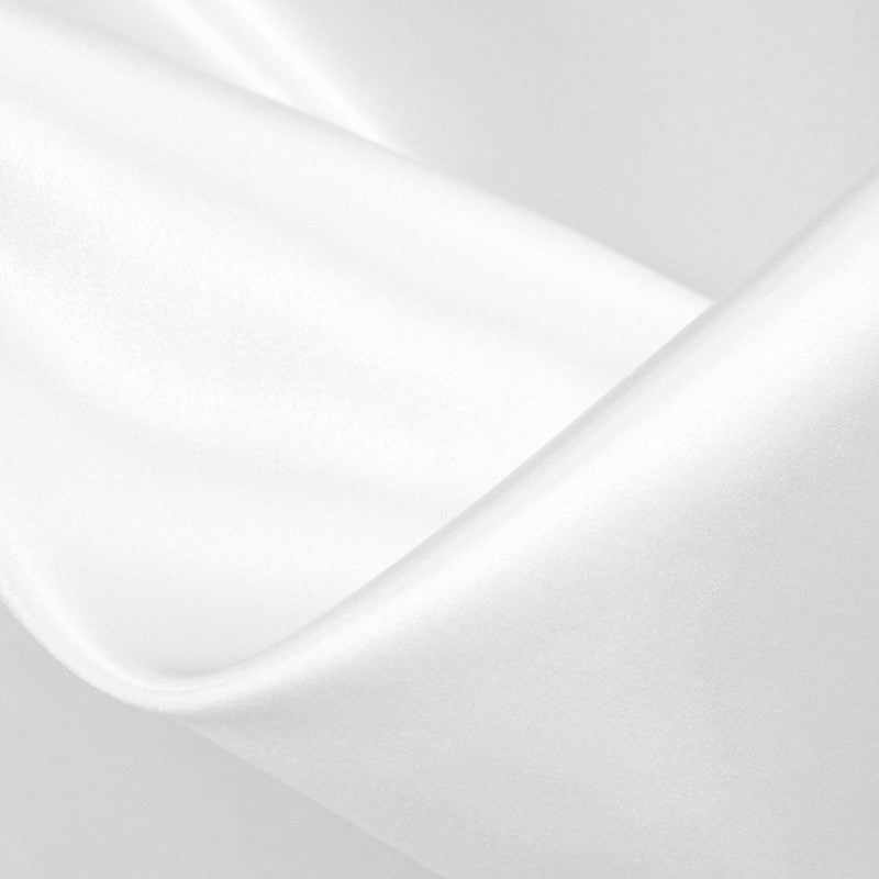 Weißes Karnevals-Satin-Retal - Verschiedene Größen X Breite 150 cm - Ribes y Casals