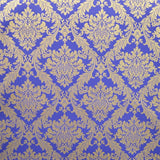 Satin Damaskus Blau - Ribes y Casals