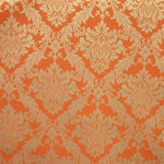 Satin Damast Orange - Ribes y Casals