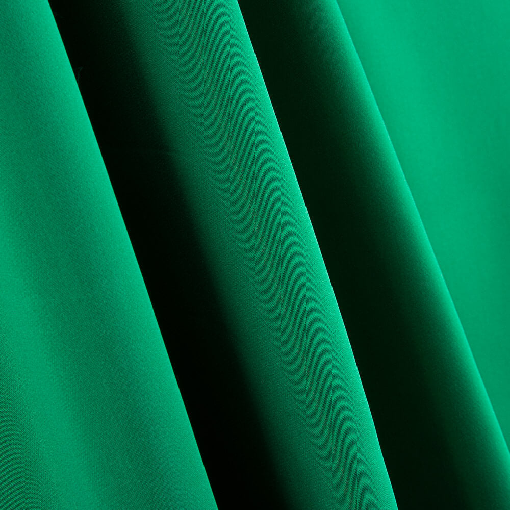 Satin Acetat Smaragdgrün - Ribes y Casals