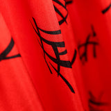 Roter chinesischer Karnevals-Satin - Ribes y Casals
