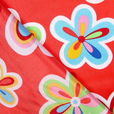 Satin Faschingsblume Hippie Rot - Ribes y Casals