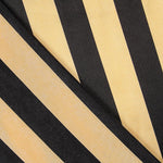 Satin Karneval Goldene Streifen - Ribes y Casals