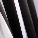 Satin-Karnevals-Streifen Schwarz - Ribes y Casals