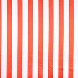 Rot gestreifter Satin Karnevalsstoff 100 x 140 cm - Ribes y Casals