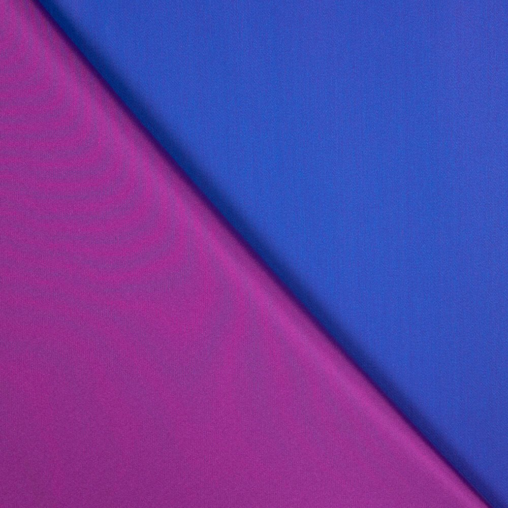 Satin Mikado Tornasol Blau-Fuchsia - Ribes y Casals