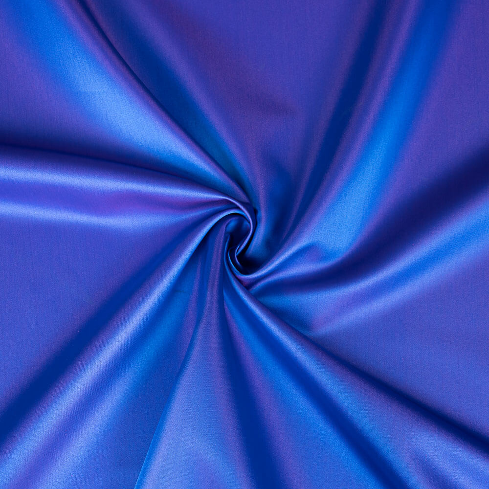 Satin Mikado Tornasol Blau-Fuchsia - Ribes y Casals