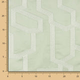 Satin Polyester Stickerei Hellgrün - Ribes y Casals