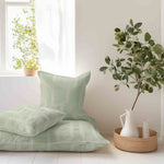 Satin Polyester Stickerei Hellgrün - Ribes y Casals
