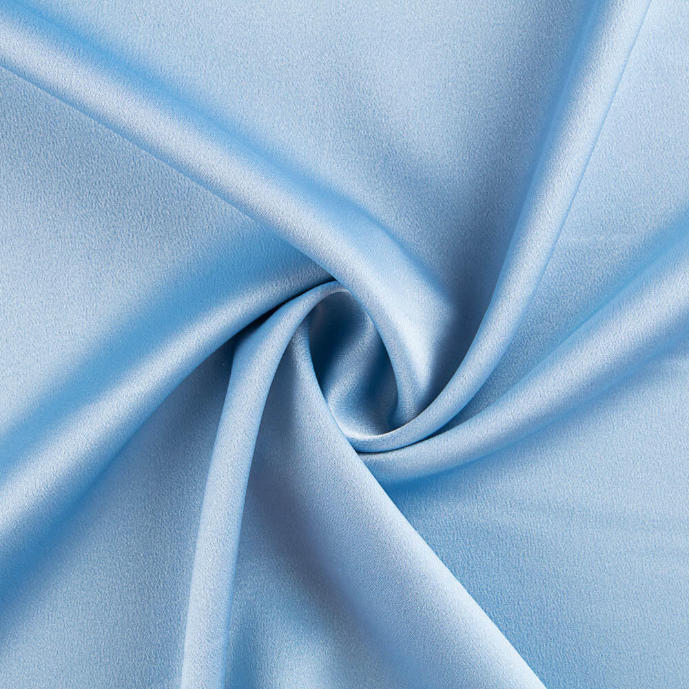 Satin-Elastan Porzellanblau - Ribes y Casals
