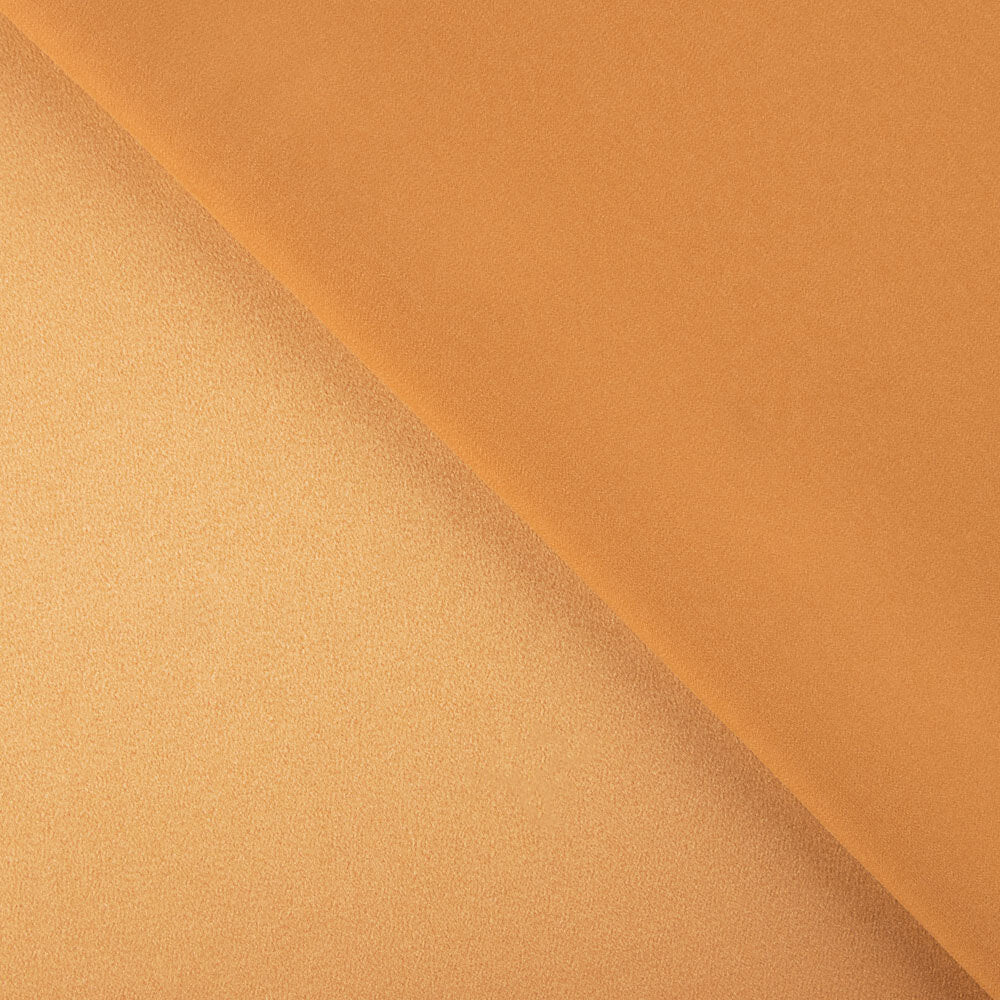 Satin-Spandex-Reststück „Fiesta Papaya“ – verschiedene Maße x Breite 150 cm - Ribes y Casals