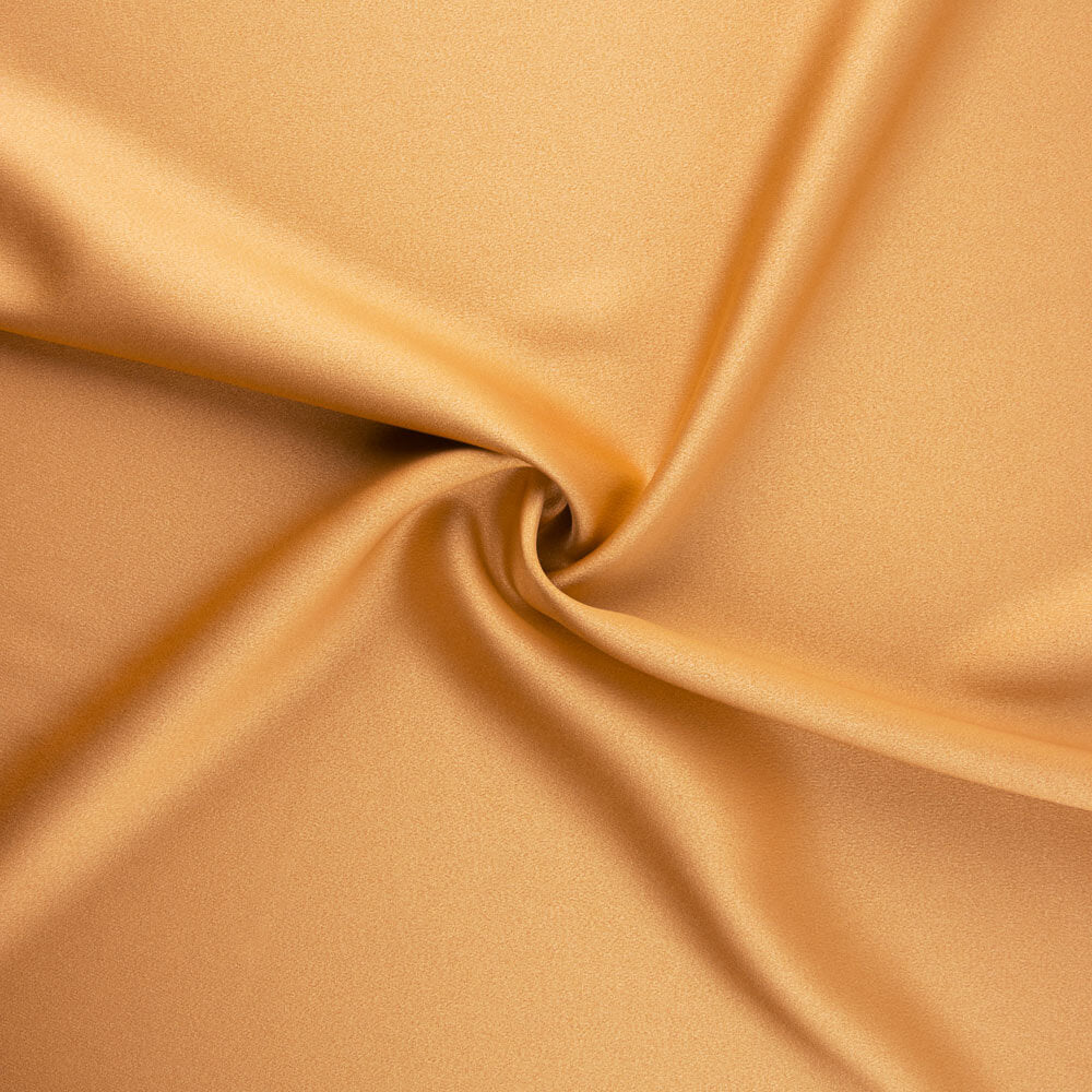 Satin-Spandex-Reststück „Fiesta Papaya“ – verschiedene Maße x Breite 150 cm - Ribes y Casals
