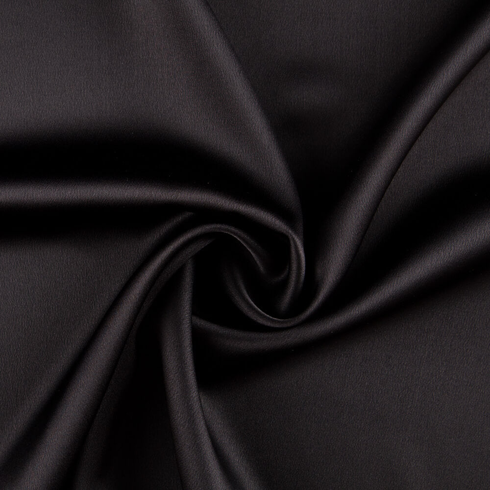 Satin-Elasthan Schwarz - Ribes y Casals