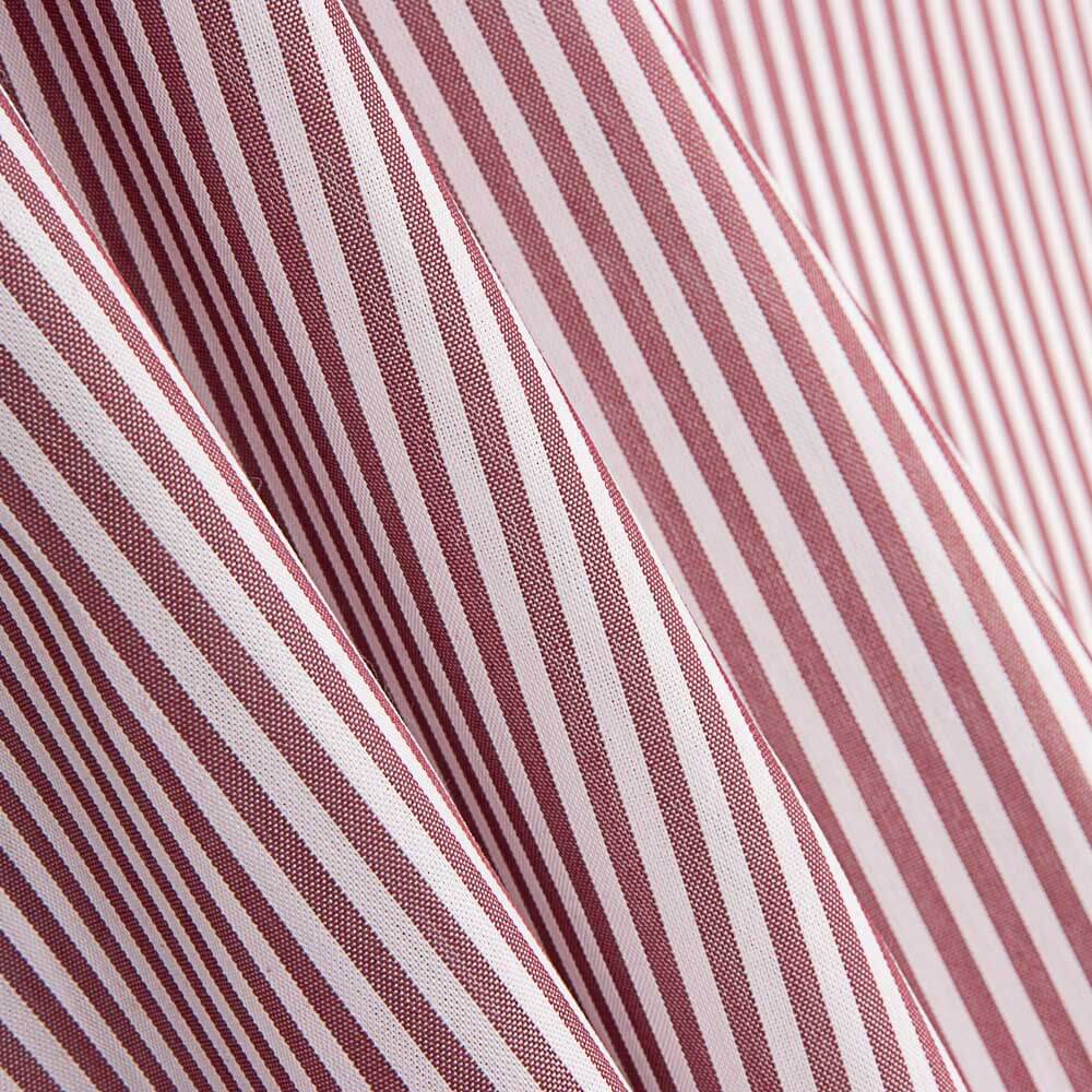 Vichy-Streifen Granat Medium - Ribes y Casals