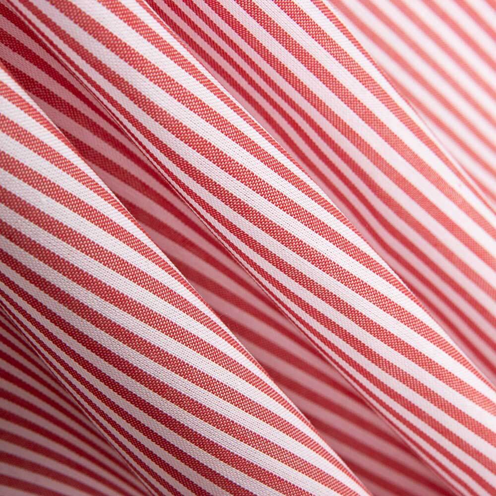 Roter Vichy-Streifen Mini - Ribes y Casals
