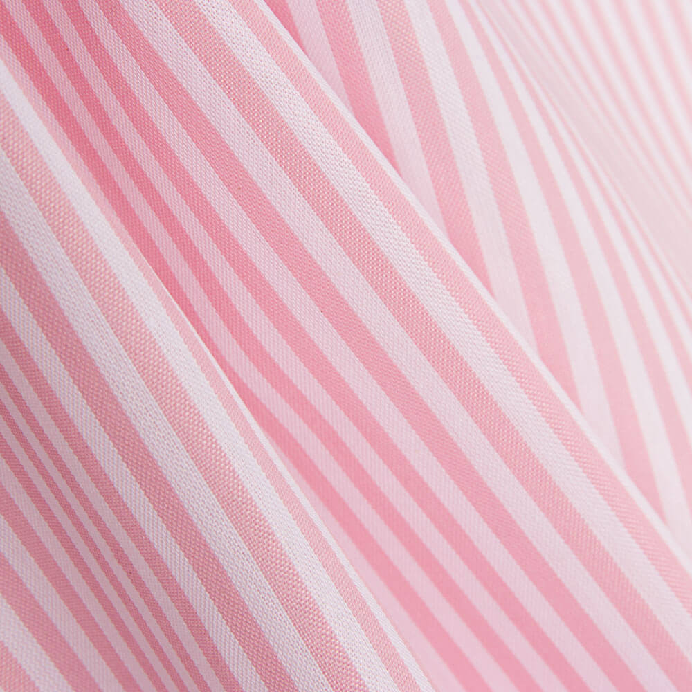 Vichy-Streifen Medium Rosa - Ribes y Casals