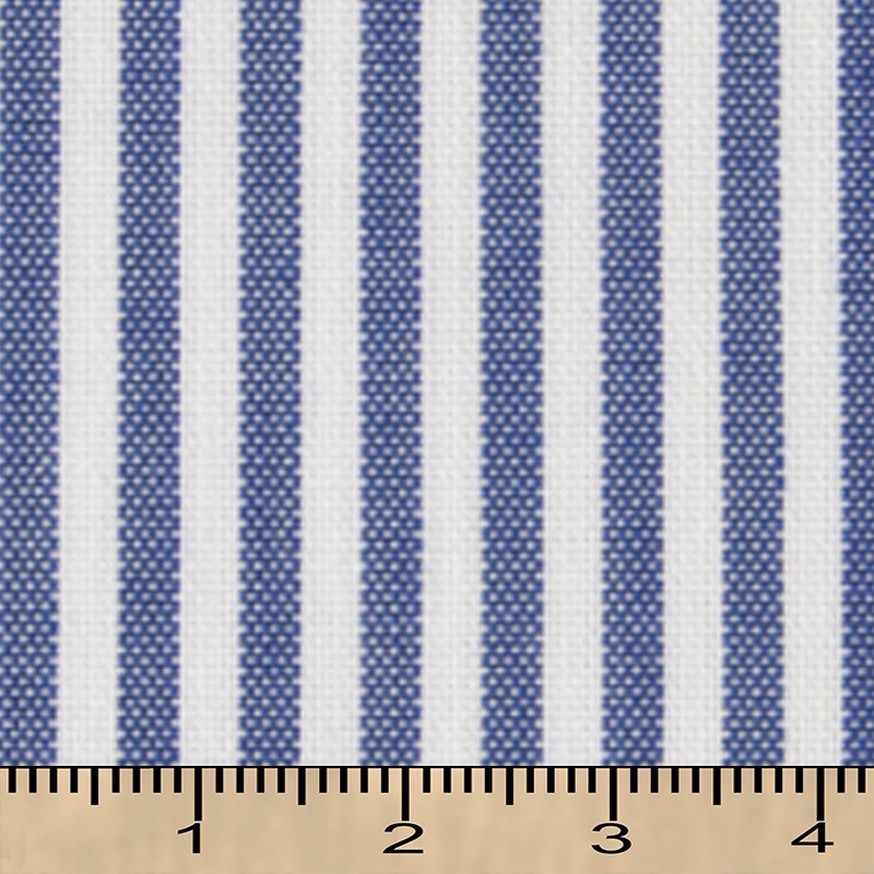Blaue Vichy-Streifen Mini - Ribes y Casals