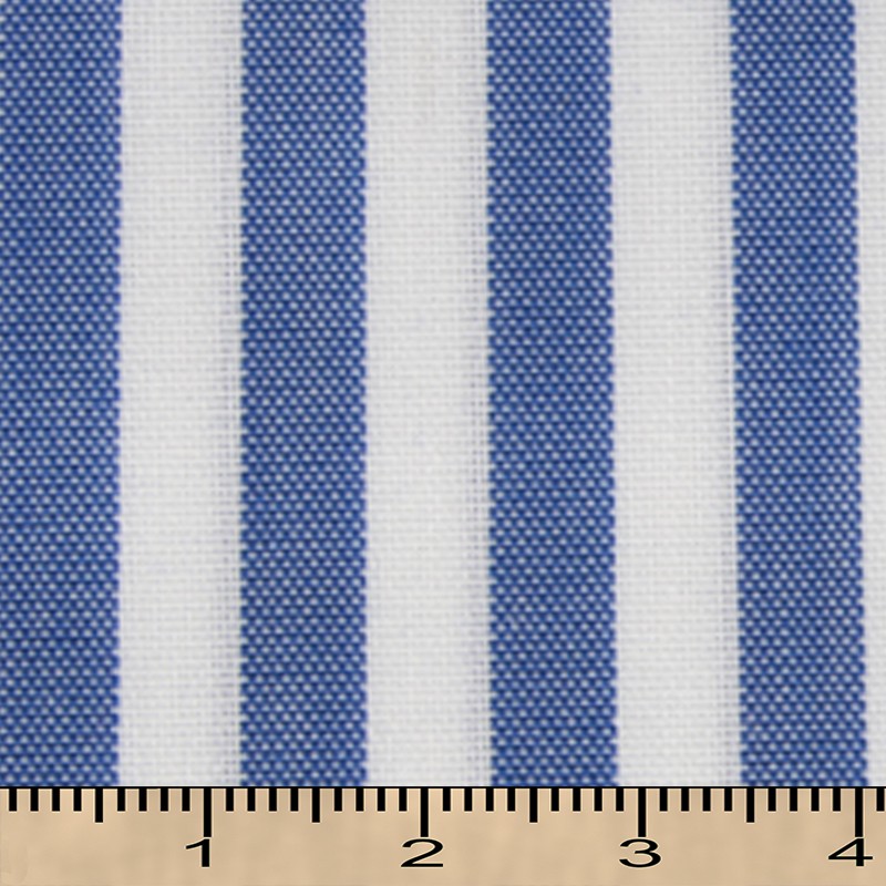 Blaue Vichy-Streifen Maxi - Ribes y Casals