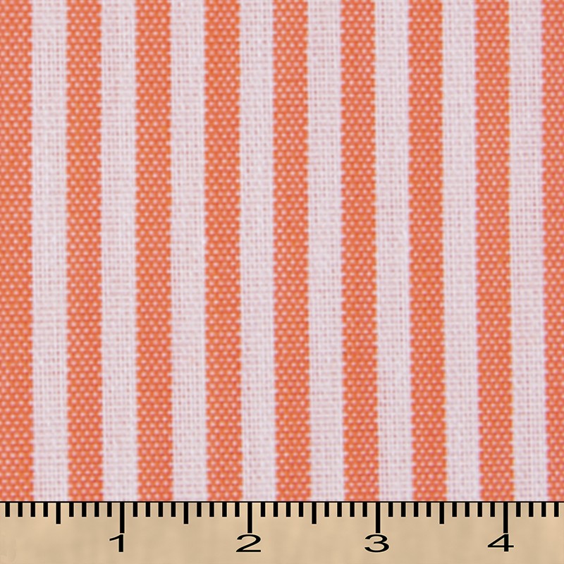 Vichy-Streifen Orange Mini - Ribes y Casals