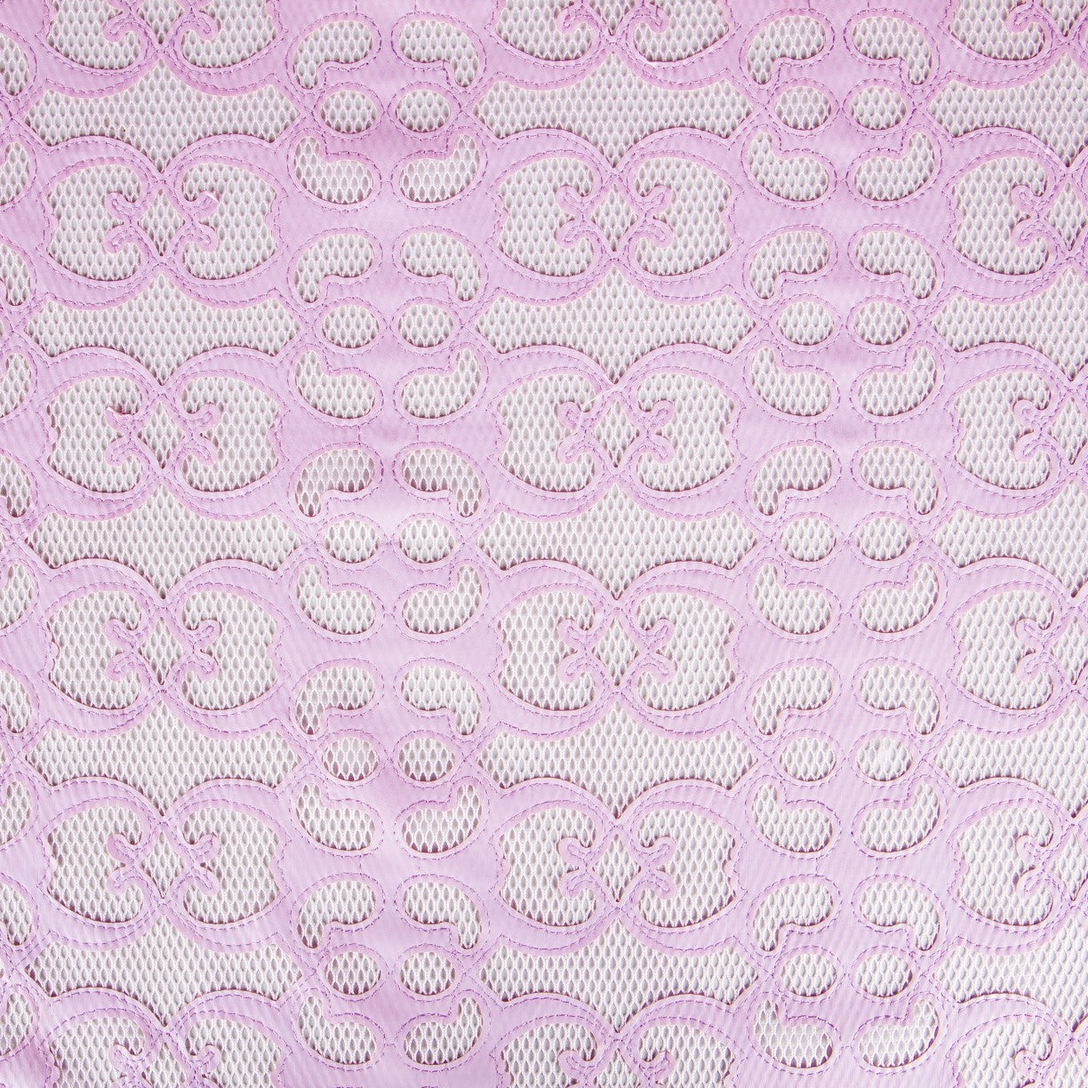 Barbie Rosa gestanzt geschnittenes Lack-Kunstleder Patchwork 100x130 - Ribes y Casals