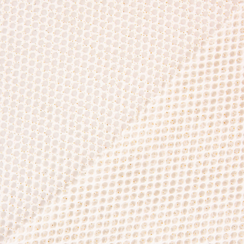 Glitter White Openwork Netting - Ribes y Casals