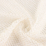Glitter White Openwork Netting - Ribes y Casals