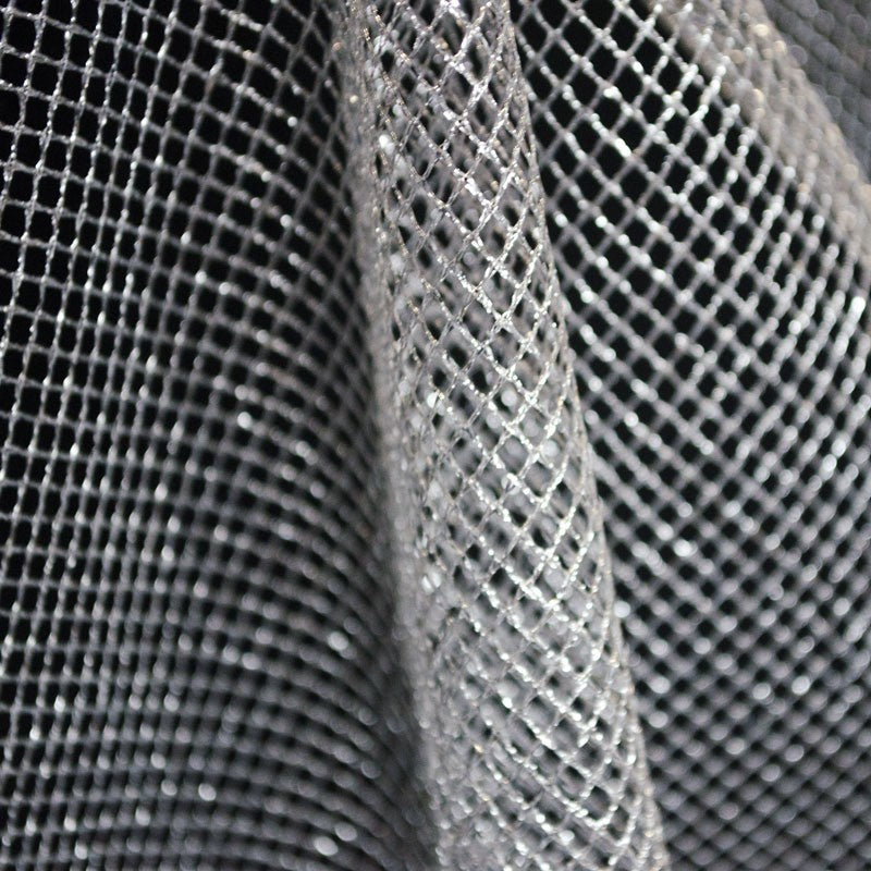 Silbernes Metallic-Netz - Ribes y Casals