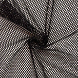 Schwarzes Glitzer durchbrochenes Netz - Ribes y Casals