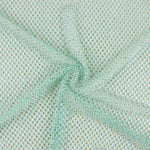 Mintgrünes Netz mit Strasssteinen - Ribes y Casals