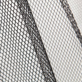 Reststück Netzgewebe schwarz – verschiedene Maße x Breite 140 cm - Ribes y Casals