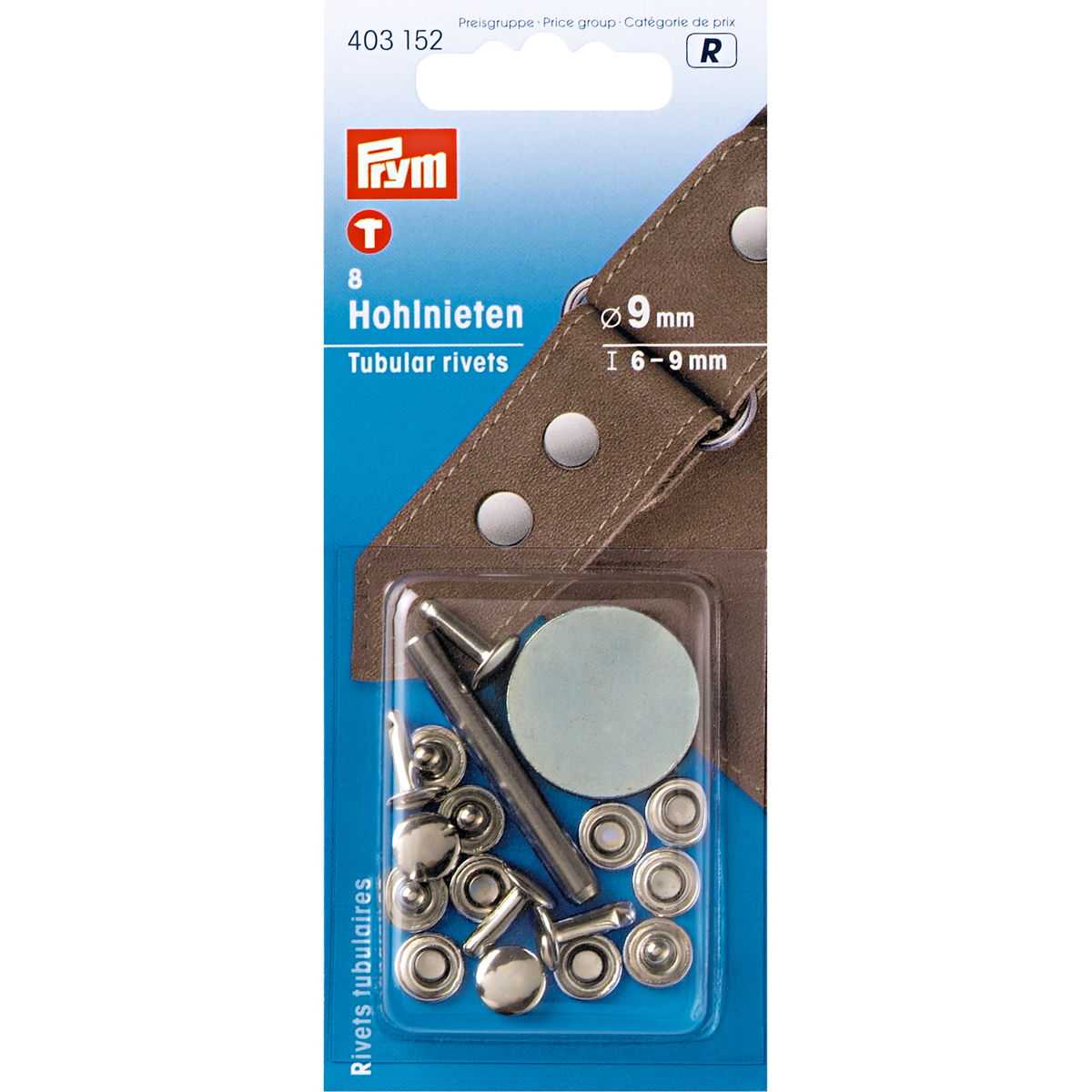 Nieten 6-8mm Prym 403152 - Ribes y Casals