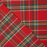 Reststück feiner Weihnachts-Tartan-Stoff – verschiedene Maße x Breite 160 cm - Ribes y Casals