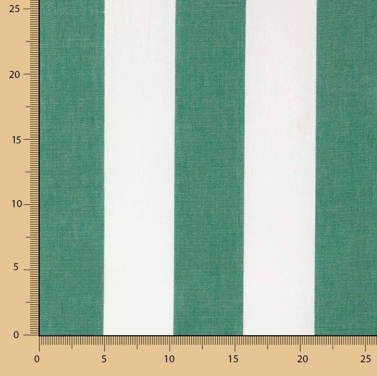 Outdoor Plane Teflon Grün Streifen 320cm - Ribes y Casals