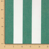 Outdoor Plane Teflon Grün Streifen 320cm - Ribes y Casals