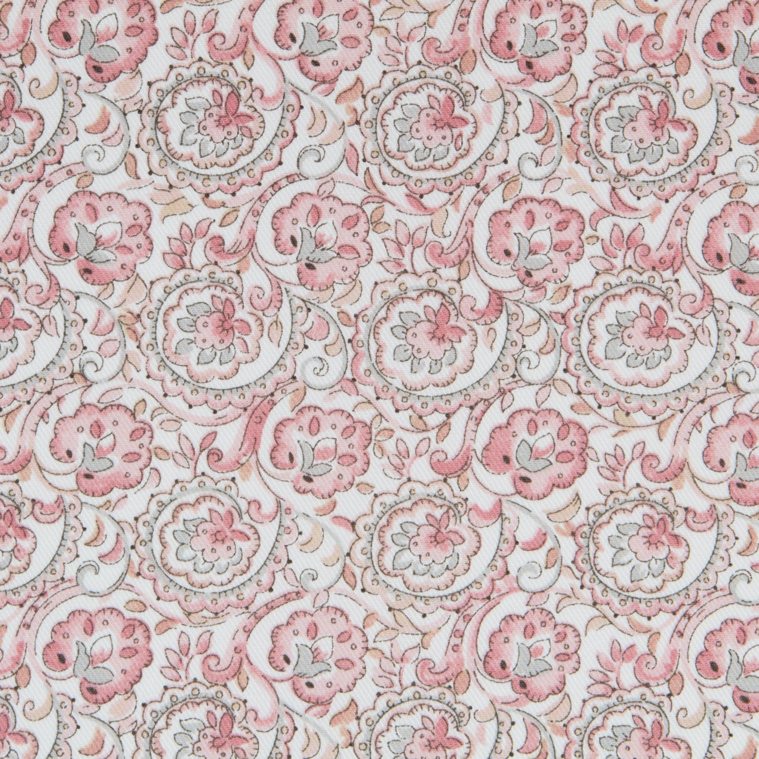 Villela Florales Mosaik Rosa Patchwork 90x145cm - Ribes y Casals