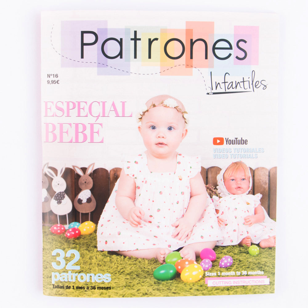 Kinderschnittmuster nº16 Baby Spezial - Ribes y Casals