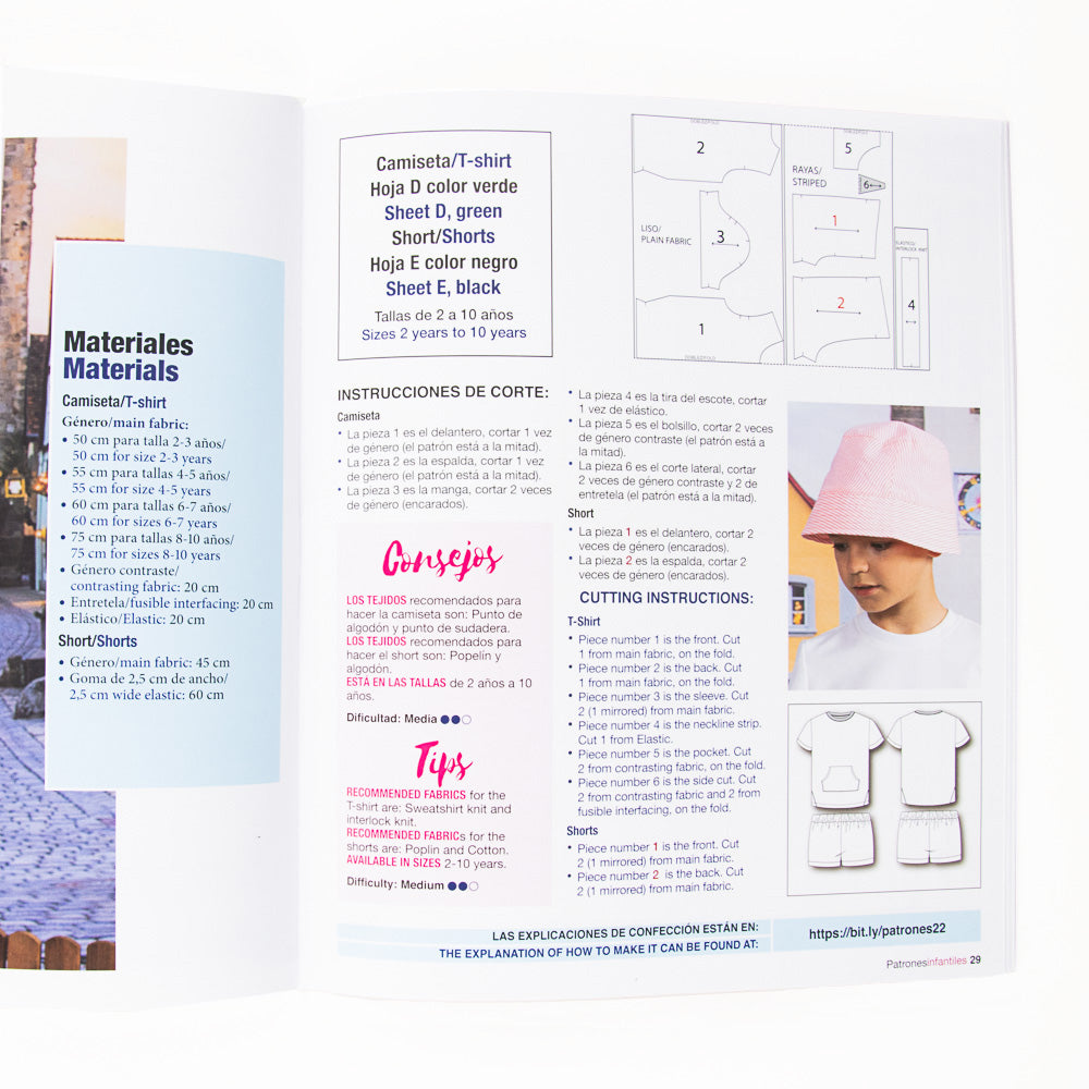 Kindermode-Muster Nº22 - Ribes y Casals