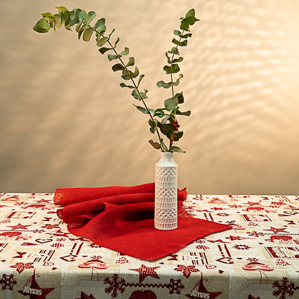 Stoff Weihnachten Tischdecke Buchstaben - Ribes y Casals
