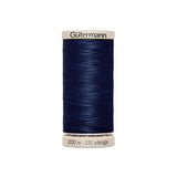 Gütermann Quilt- und Patchworkgarn 200 m Marineblau 5322 - Ribes y Casals