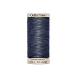 Gütermann Quilt- und Patchworkgarn 200 m Bleigrau 5114 - Ribes y Casals