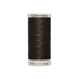 Gütermann Quilt- und Patchworkgarn 200 m Dunkelbraun 1712 - Ribes y Casals