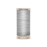 Gütermann Quilt- und Patchworkgarn 200 m Hellgrau 618 - Ribes y Casals