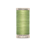Gütermann Quilt- und Patchworkgarn 200 m Limettengrün weich 9837 - Ribes y Casals
