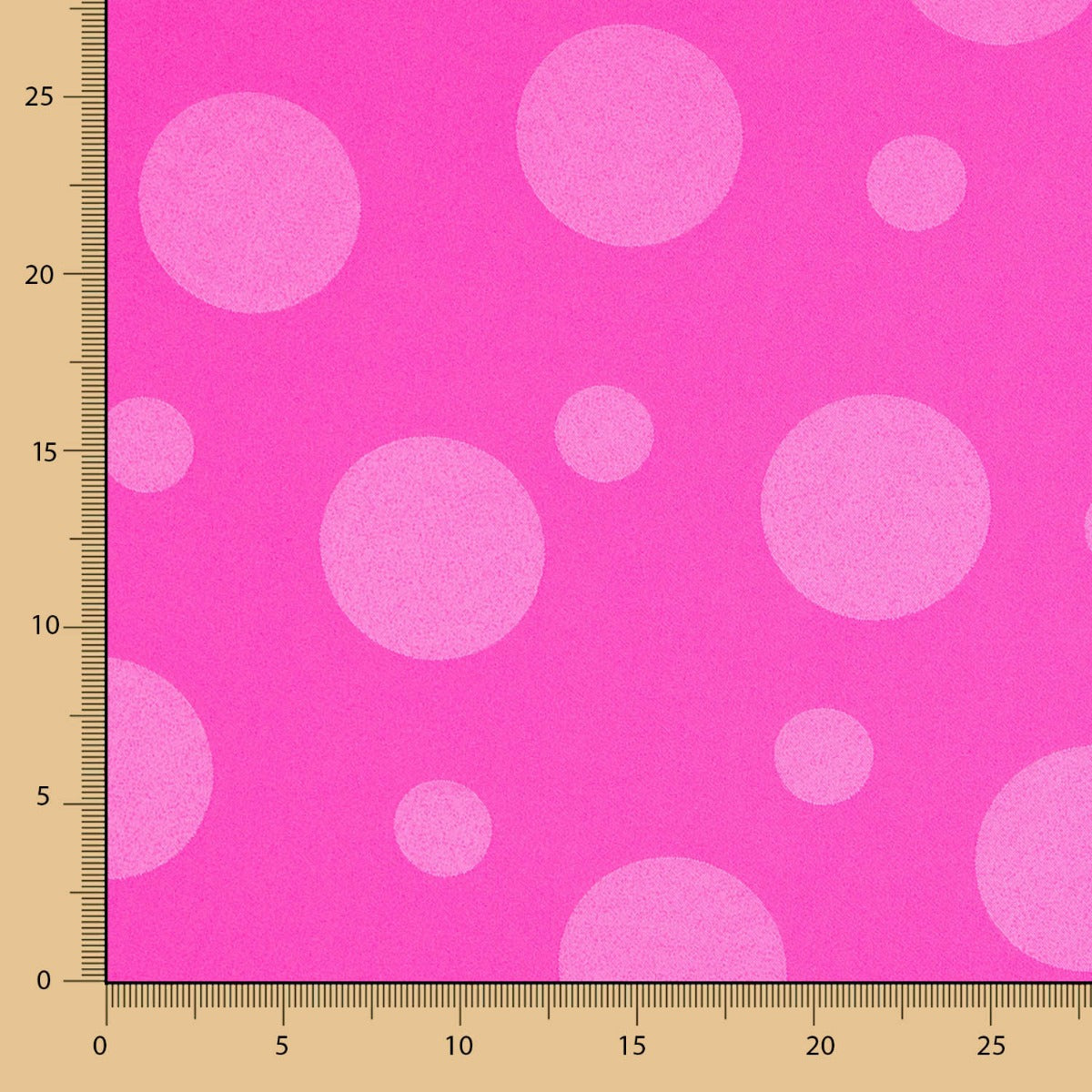 Fuchsia Polka Dots Jacquard - Ribes y Casals