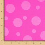 Fuchsia Polka Dots Jacquard - Ribes y Casals